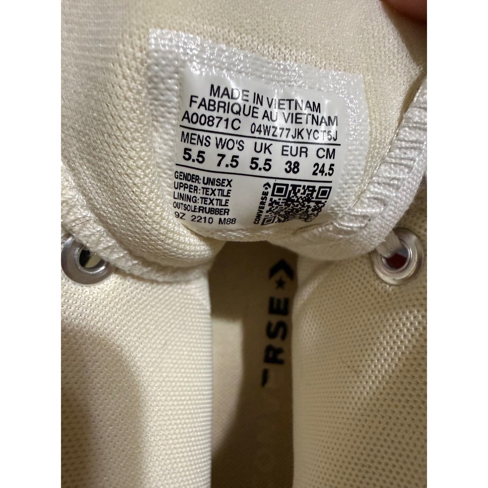 Converse All Star Lugged 2.0 High Top White Platform A00871C Womens 7.5 - Picture 8 of 8